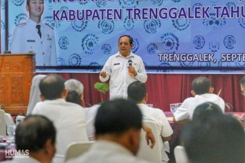 SEKDA JOKO IRIANTO SEBUT SISTEM AKUNTABILITAS KINERJA INSTANSI PEMERINTAH DI TRENGGALEK TERUS BERBENAH